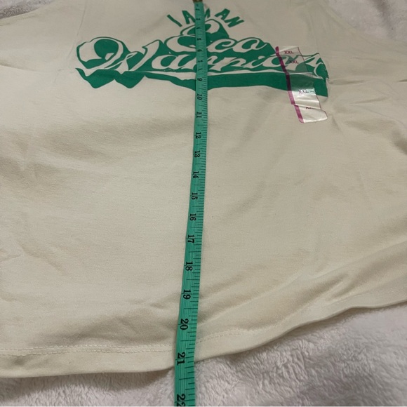 Modern Lux Sleeveless XXL Tank I am an Eco Warrior New With Tag - Picture 7 of 7